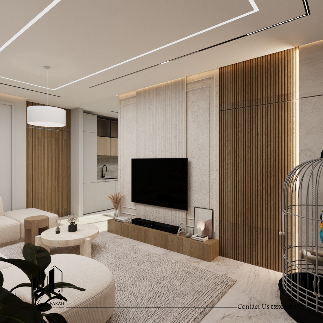 Interior Design for the Entrance, Living Area, and Laundry Room